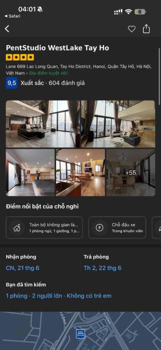 Penstudio Tây Hồ - Queen Room