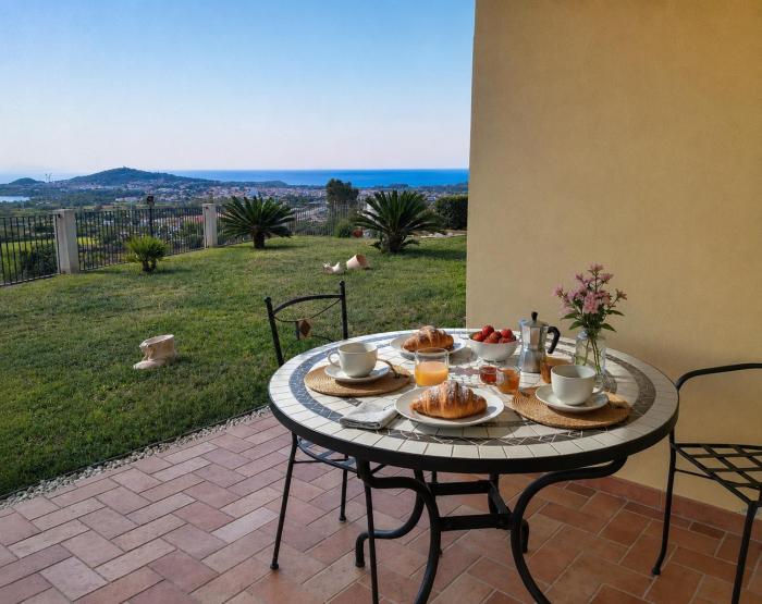 Il Panoramico - Panoramic Sea View & Starry Sky, wifi, AC and parking free