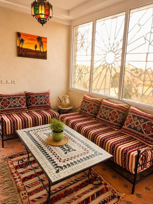 Villa traditionnelle avec piscine à Tamellalt, près de Mirleft et dAglou