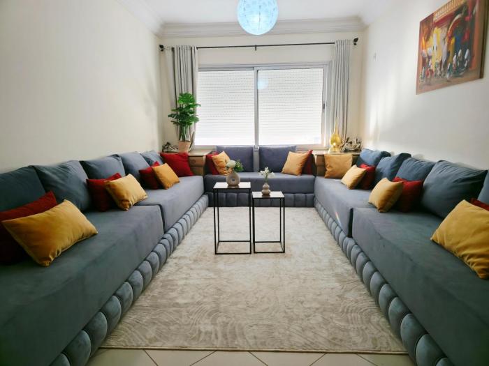 Appartement Familial à Agadir avec Terrasse & Wi-Fi