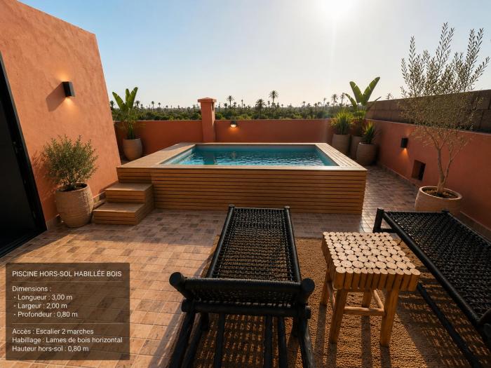 Maison El khyli Annakhil Rooftop