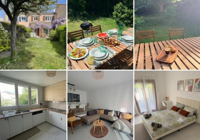 Cozy Family House - Garden & Parking - Near Paris