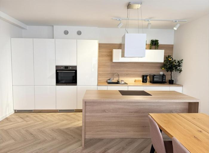 Apartament Horyzont dwupoziomowy z tarasem Mechelinki Etezje Apartamenty