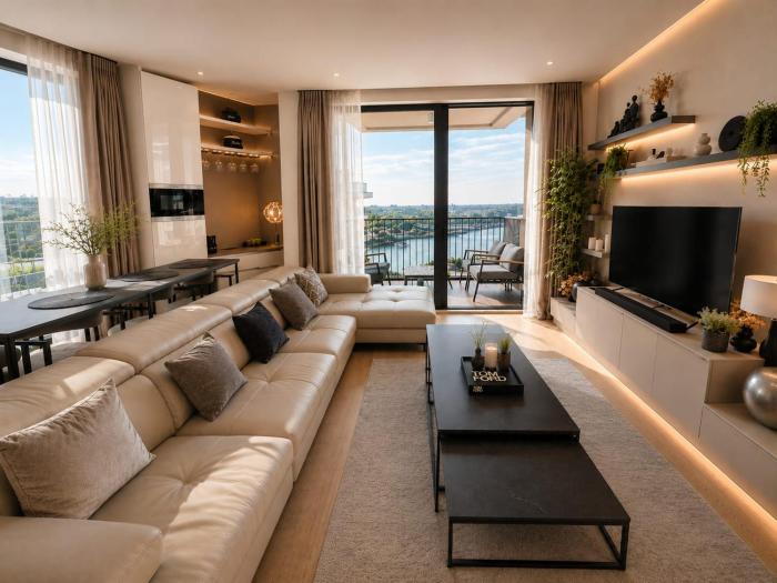 Metropolitan Penthouse, Belgrade Waterfront, River View