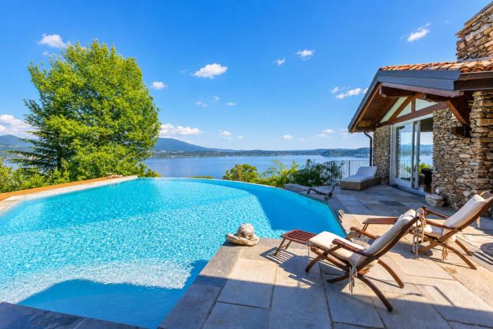 Paradis Relais Infinity Pool Lake View