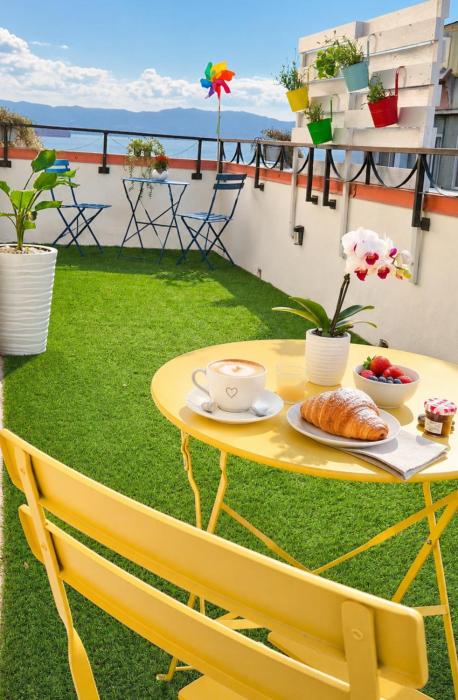 B&B Fuori Squadro - In Centro Città - Terrazza Relax vista Mare