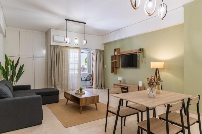 Αtheniannest Alexandras Modern City Apartment