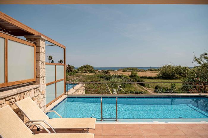 Corali Villas - Seaview, Private Pools, 450 to Beach