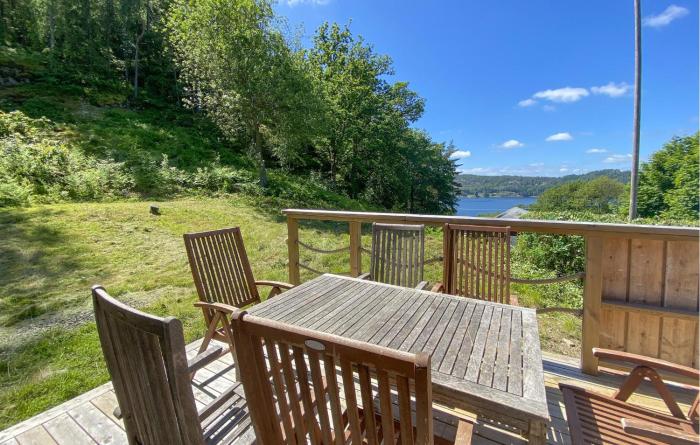 Beautiful Home In Ljungskile With House Sea View