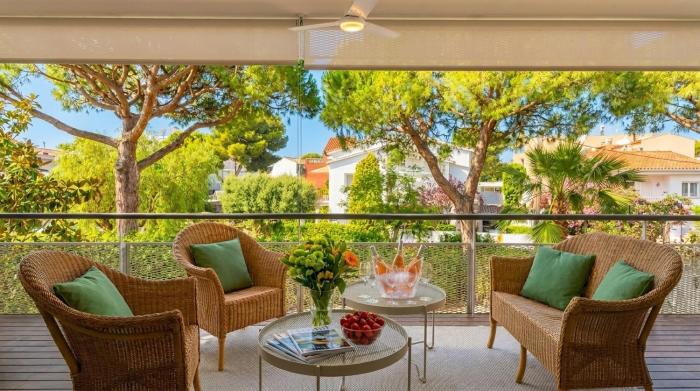 El Refugio Apartment 300 meters from the beach Pool Full actualized Design Garden Renewed on June 26