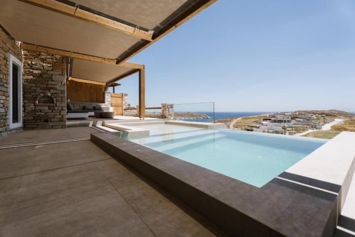 Ios Sea view apartment with pool 2B