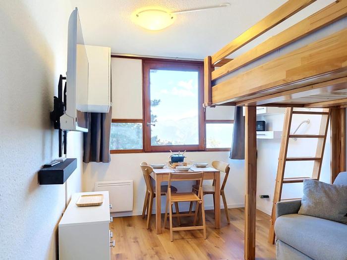 Studio fonctionnel avec Wi-Fi, accès direct pistes - FR-1-267-328