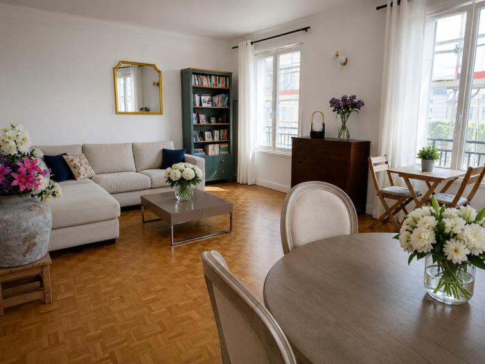 Appartement familial 2 à 6 personnes très central chateau