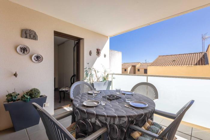 Appartement proche la mer dans une résidence calme