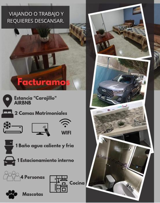 Viajando o trabajo estancia Carajillo