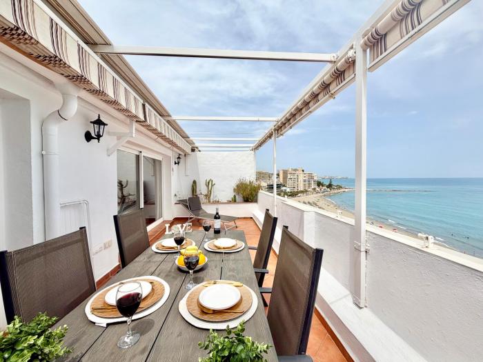 Premium Penthouse Beachfront View Terrace Turivida
