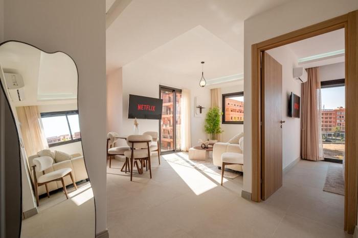 Modern Studio with Unobstructed View Near Gueliz