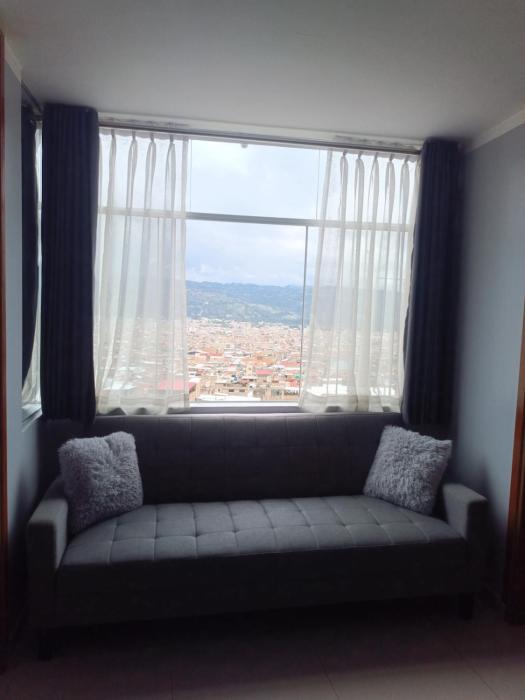 Moderno mini departamento con vista panorámica