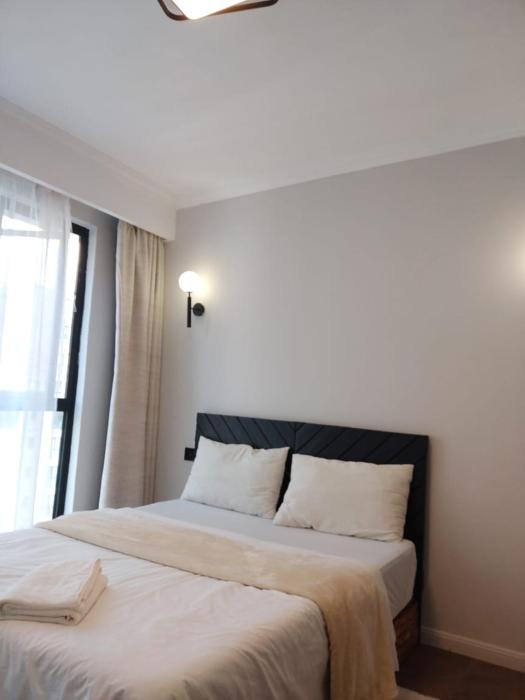 Safari Suites 2 Bedroom with Heated POOL Fully Equipped GYM Balcony view of Nairobi National Park