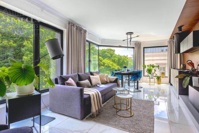 Modern View of Planty Park by Fragola Apartments