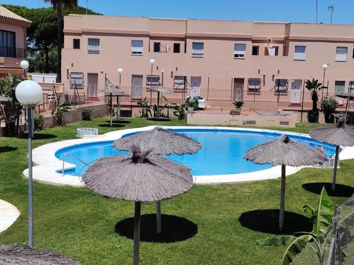 Apartamento con terraza en Residencial Al-Andalus Cerca de Playa La Barrosa