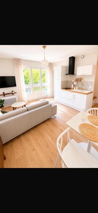 T2 Cosy au bord des berges Centre-ville