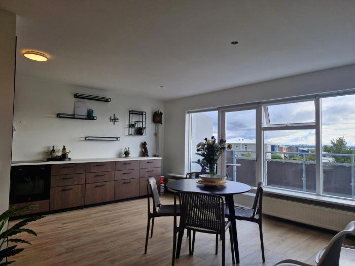 Top floor apartment with view