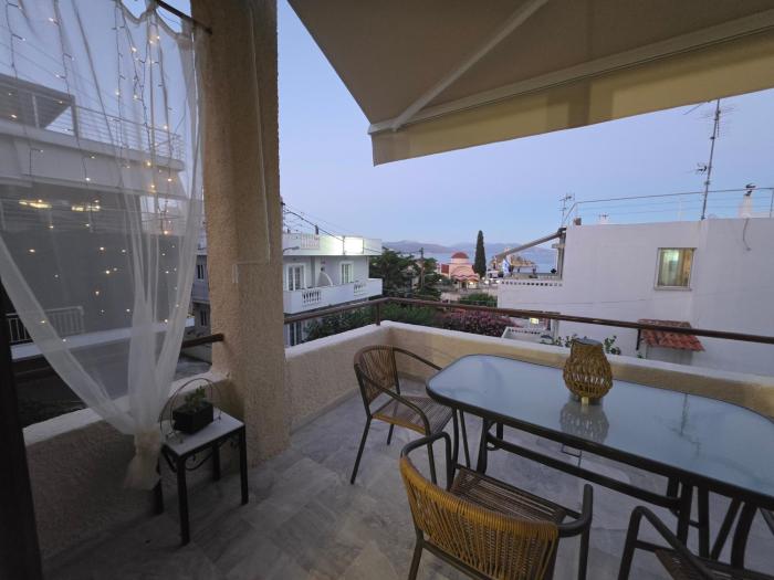 Sol Apartments-Seaview-3min Walk to Beach-Tolo