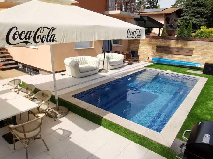 Holiday home in Siófok with swimming pool