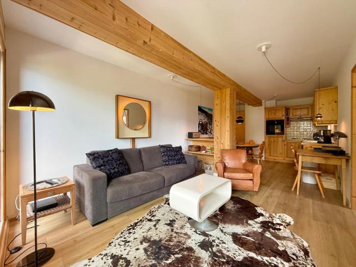 Appartement avec parking, animaux OK - 6 pers., vue montagne - FR-1-505-148