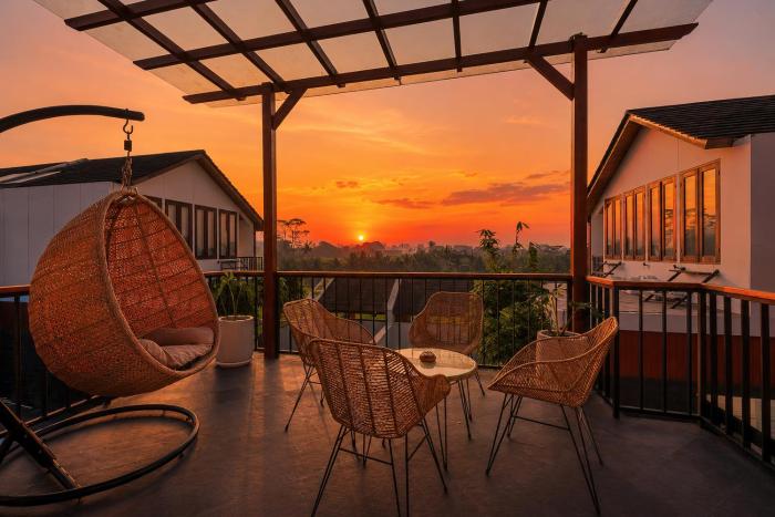 Two Bedroom Villa Balcony Bliss Ubud by SooBali
