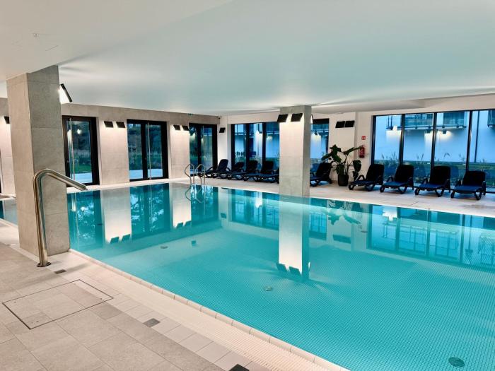 Rezydencja Niechorze D302 Classik z Basenem, Sauną, Jacuzzi, przy samej PLAŻY - 5D Apartments