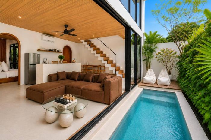 2BR Villa Azari Bingin Sauna Cold Plunge