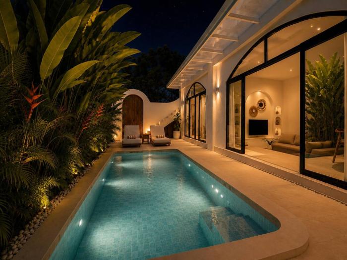 Noya Luxe 2BD Villa 8 Mins to Dreamland Beach