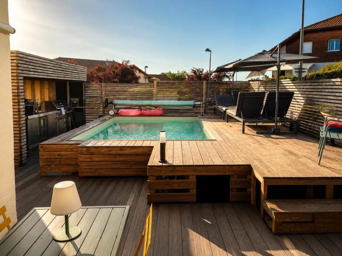 Appartement à Annecy avec piscine privée