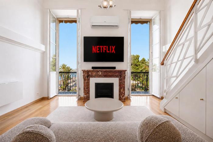 Sea View Duplex - AC WIFI - Promenade des Anglais