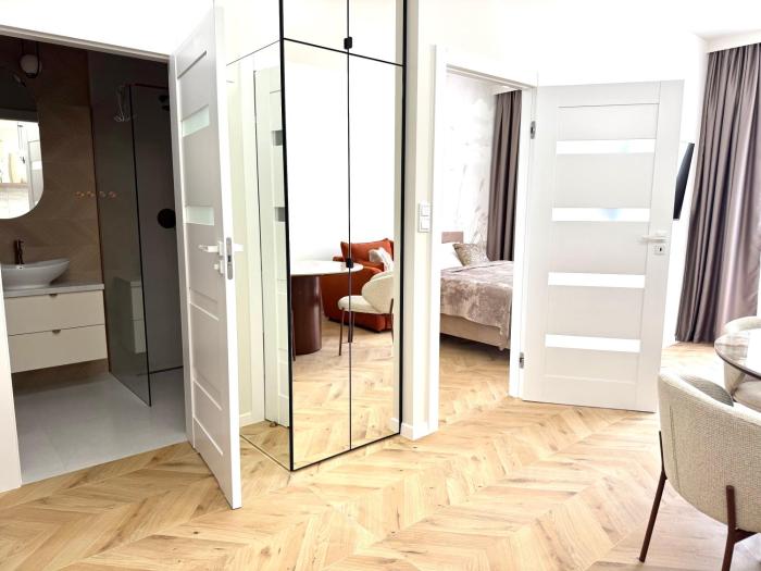 Aparts Care Ku Morzu 49 Apartament Wschodni z Porannym Słońcem Parking