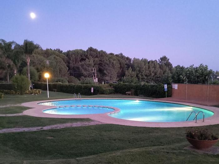 Playa de Montalvo con piscina