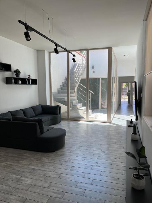 Atrium apartment