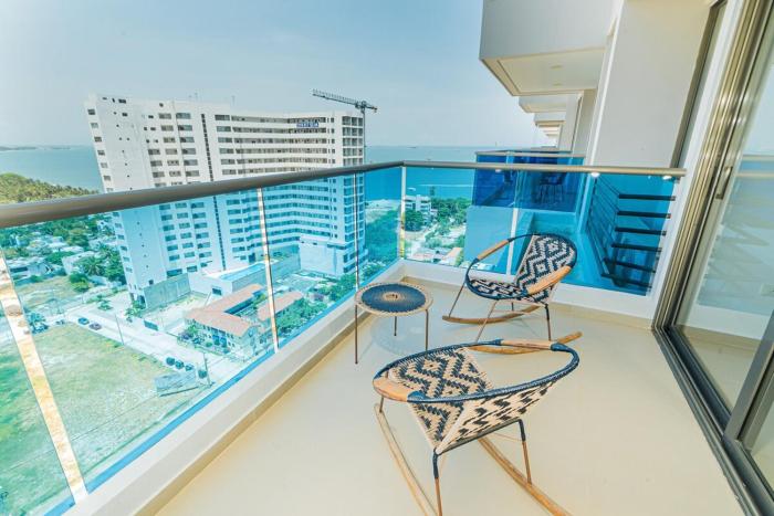 Piso 15 Vista al Mar, Samaria Club de Playa, 4 Piscinas y 8 Jacuzzis