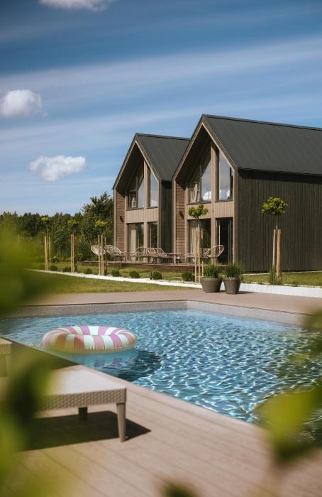 Wood House Trzęsacz Podgrzewany Basen i Balia