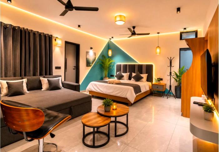 The Boho Peach Villa