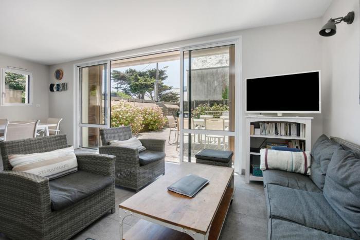 Maison familiale à 30m de la plage