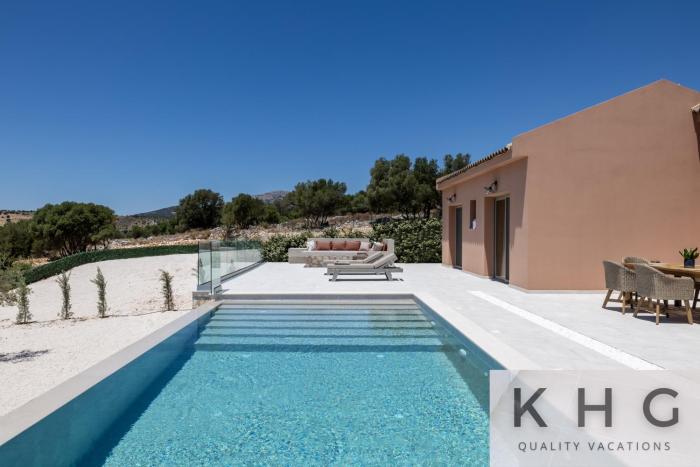 Akrothea villa with panoramic view and private pool