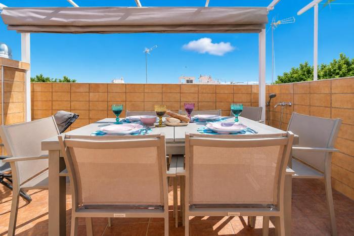 Cubos Casa Nerja Roof Terrace