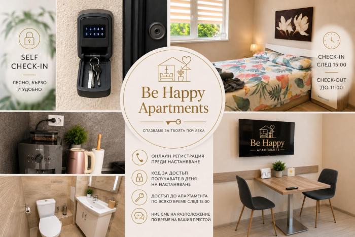 Apartment Be Happy 5, Premium Apartment in Ruse City Centre