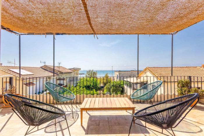 Valras-Loc - Maison bord de mer 2 terrasses