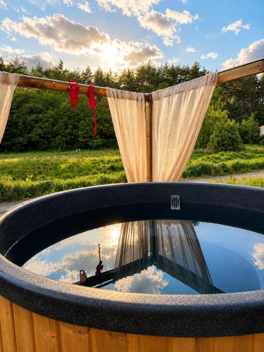 Nowoczesne Domki na Drzewie - Jacuzzi - Kołobrzeg - Sauna - PolanaGlamp