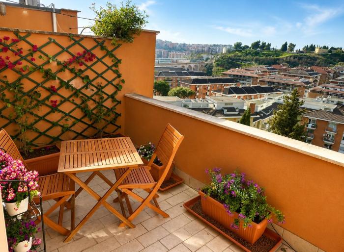 Sissi Terrace at the Vatican Walls