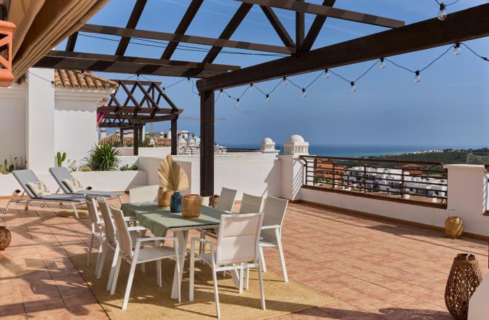 Penthouse with Large Terrace, Sea & Mountain Views